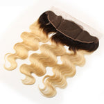 #1B613 Body Wave Frontal Human Hair Blonde Frontal