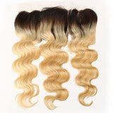 #1B613 Body Wave Frontal Human Hair Blonde Frontal