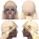 #613 Body Wave 13x4  Transparent Frontal Lace Wig 180% Density