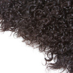 Natural Curly Virgin Human Hair Natural Black Bundles