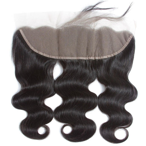 Natural Black Body Wave HD Lace Frontal 