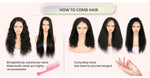1B/30 Brown Body Wave Peruvian Human Hair Wig Pre-Plucked