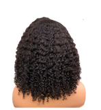 Kinky Bob Pre Plucked Virgin Cuticle 13x4 Transparent Lace Front